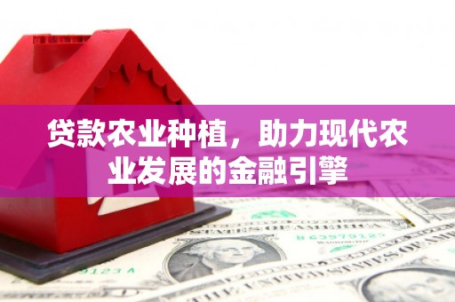 长乐贷款农业种植，助力现代农业发展的金融引擎