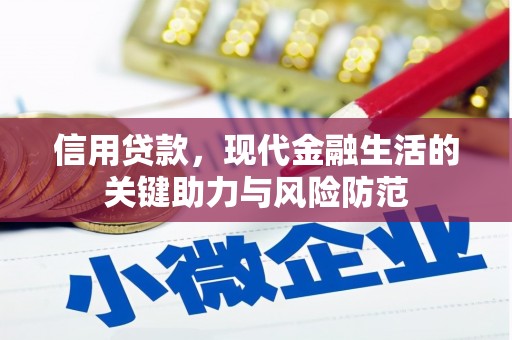 长乐信用贷款，现代金融生活的关键助力与风险防范