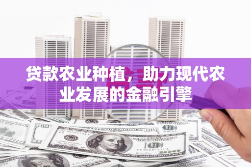 长乐贷款农业种植，助力现代农业发展的金融引擎