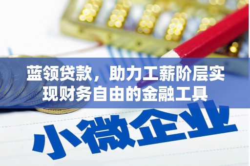 长乐蓝领贷款，助力工薪阶层实现财务自由的金融工具