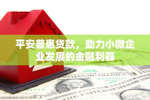 长乐平安普惠贷款，助力小微企业发展的金融利器